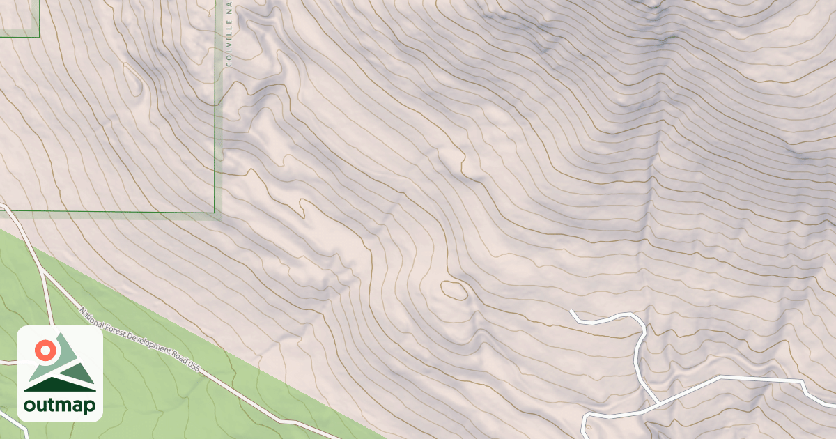 Map of USFS Motor Vehicle Use Map Roads {585DF2E9-4678-42DC-8468-19E0B7BB608D}