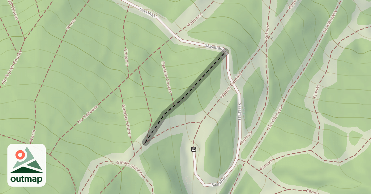 Map of Gamble Glades