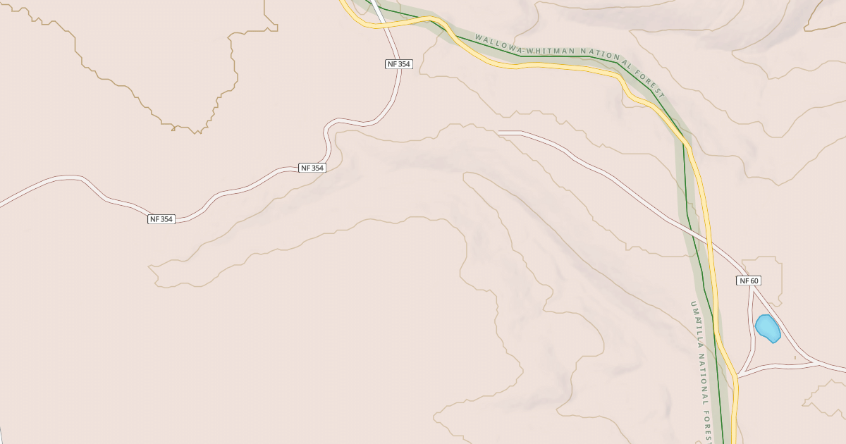 Map preview of USFS Motor Vehicle Use Map Roads {3EEE45BF-3835-4570-B6FF-DA9D6213489C}