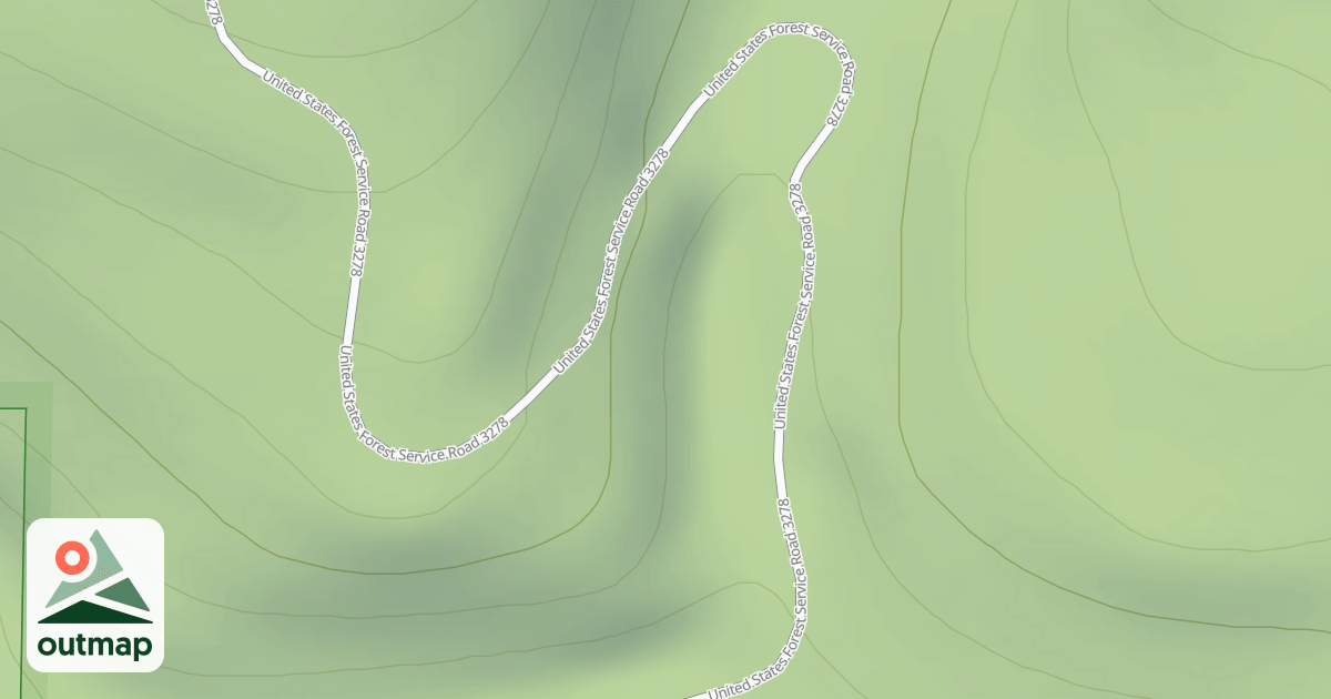 Map of GIBSON CR. RD.