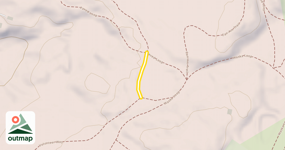Map of Voyageur Loop