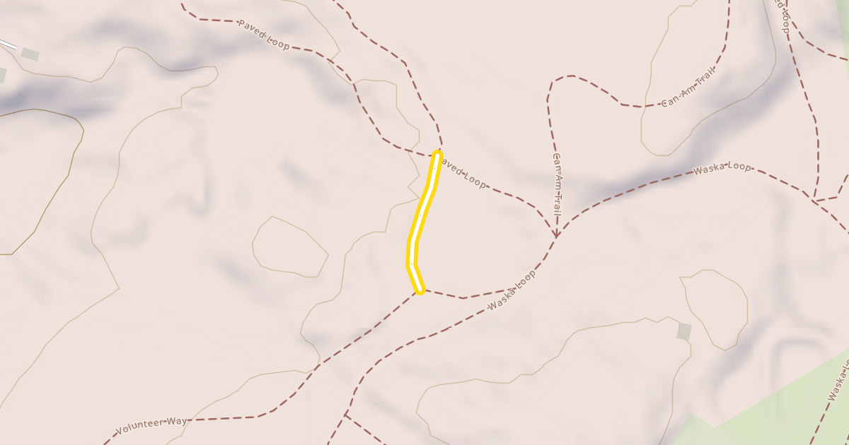 Map preview of Voyageur Loop