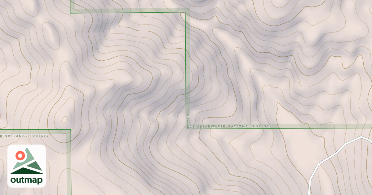 Map of Palouse Ohv - Wemp