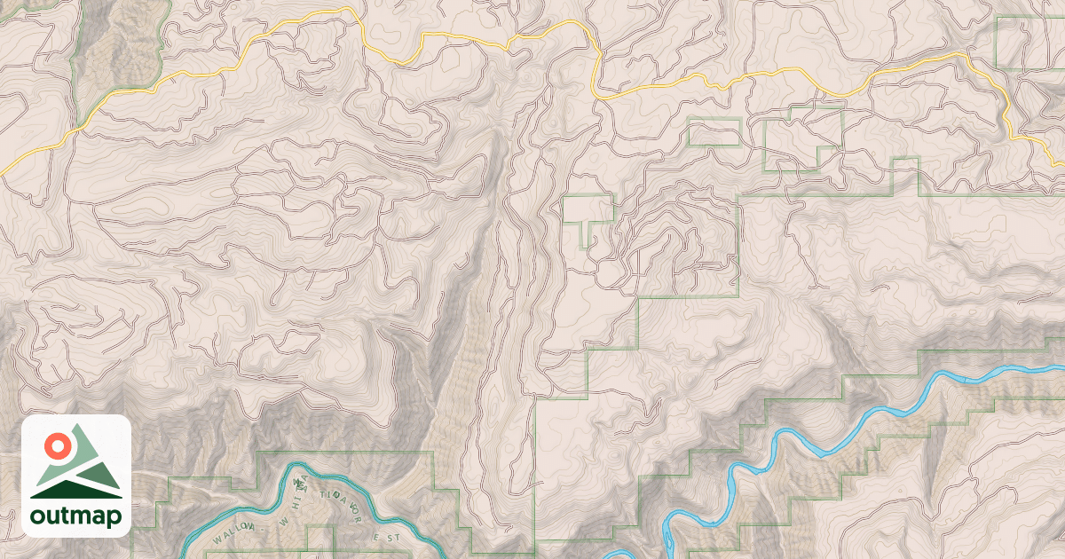 Map of USFS Motor Vehicle Use Map Roads {C046771D-877C-40C0-9E1C-ACC06C76F61A}
