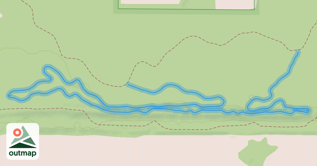 Map of Razorback Ridge