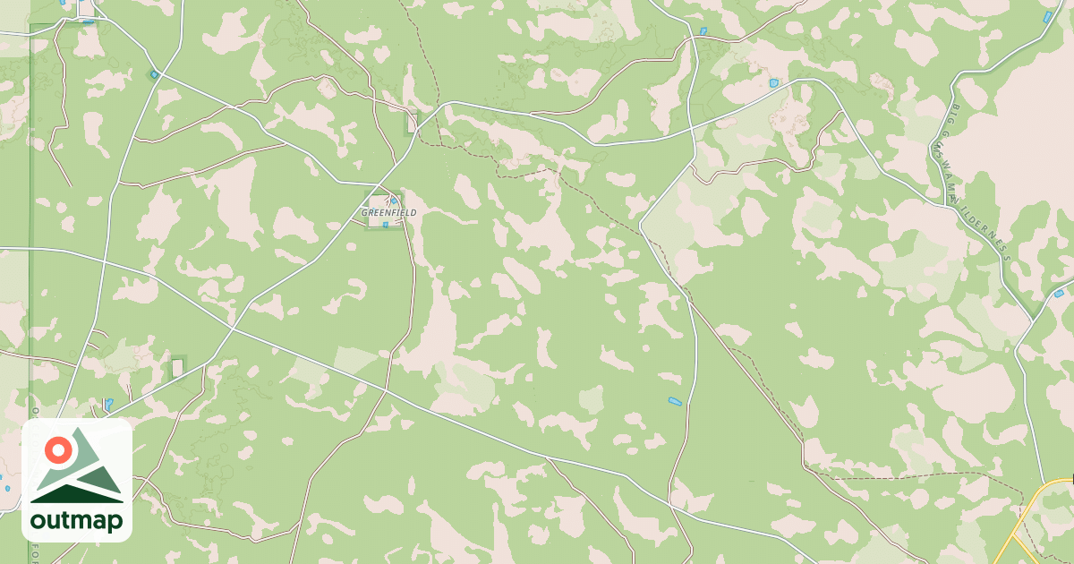 Map of GREENFIELD