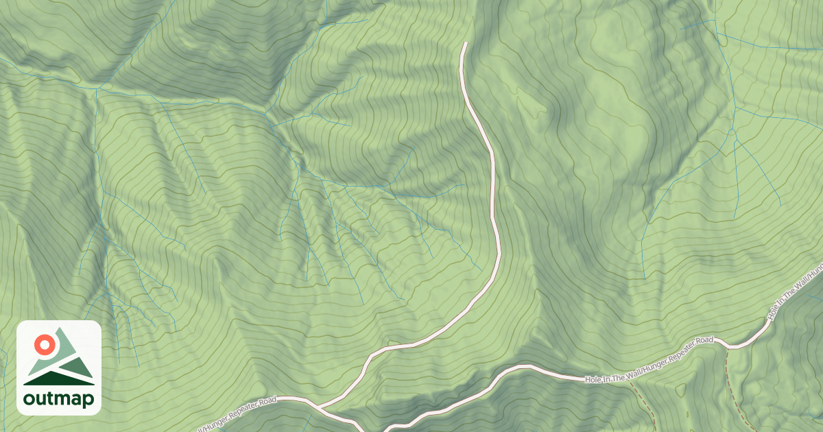 Map of USFS National Forest System Roads {53047020-DE33-4CB3-BE53-C57009833B6C}