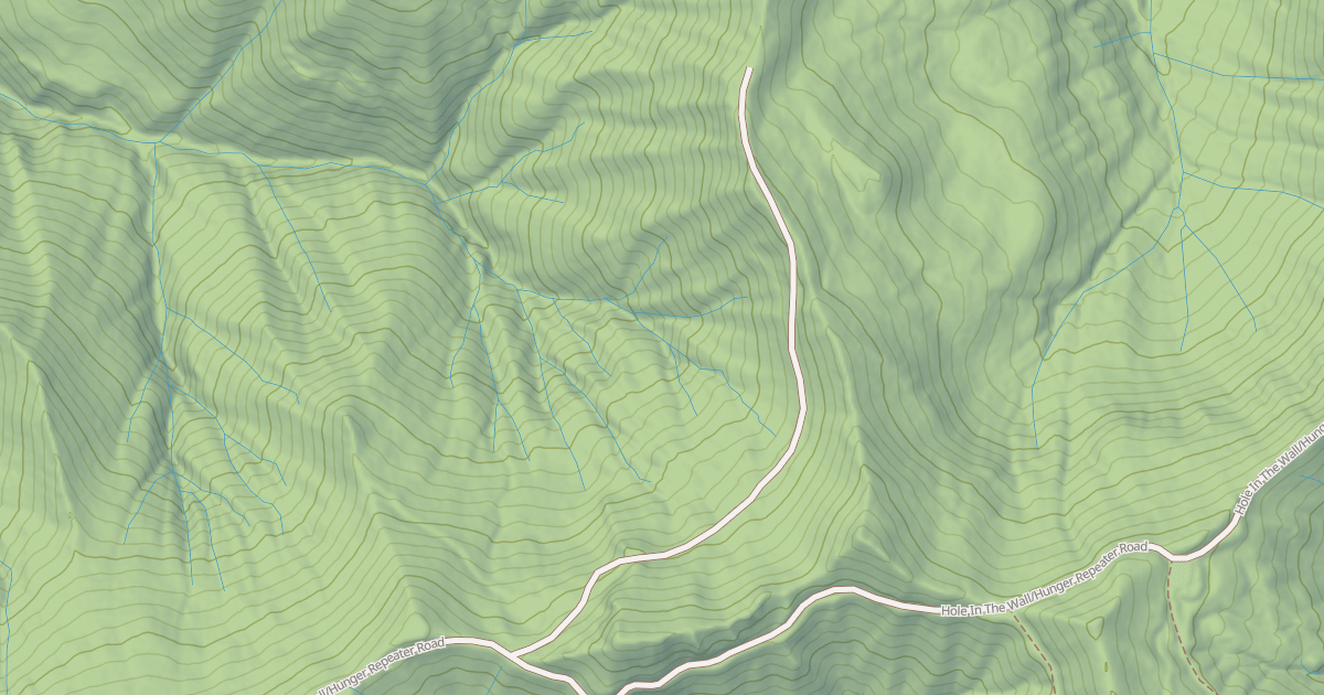 Map preview of USFS National Forest System Roads {53047020-DE33-4CB3-BE53-C57009833B6C}
