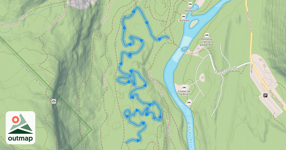 Map of Beurre d'Erable