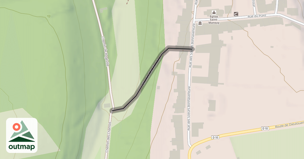 Map of Chemin de la Fontaine