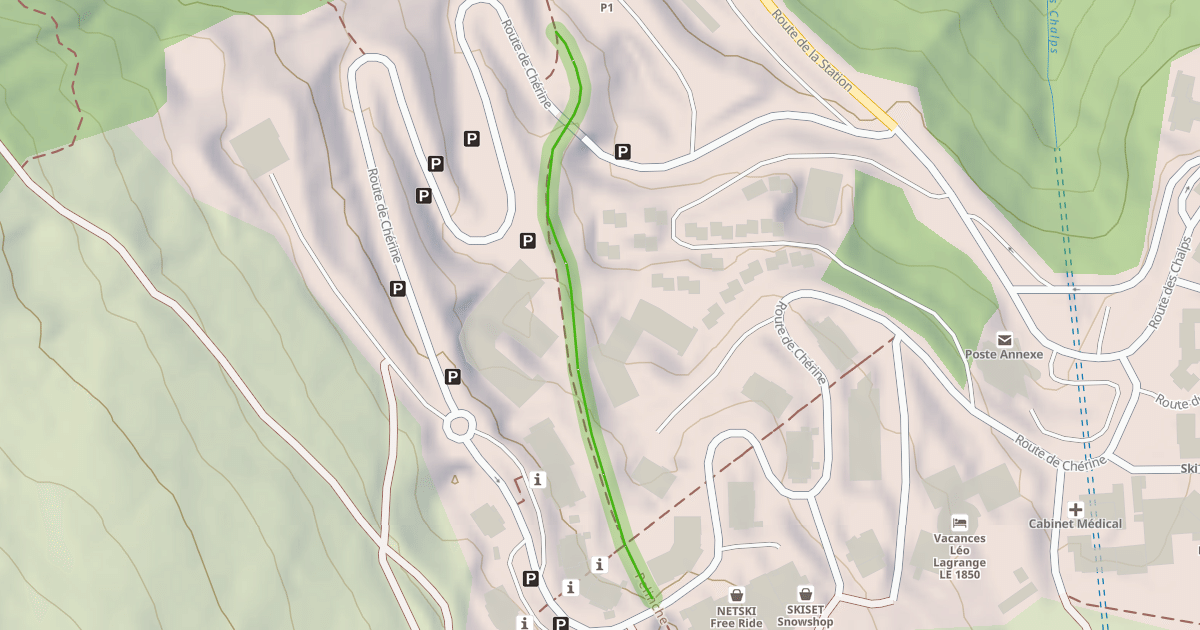 Map preview of Pelinche