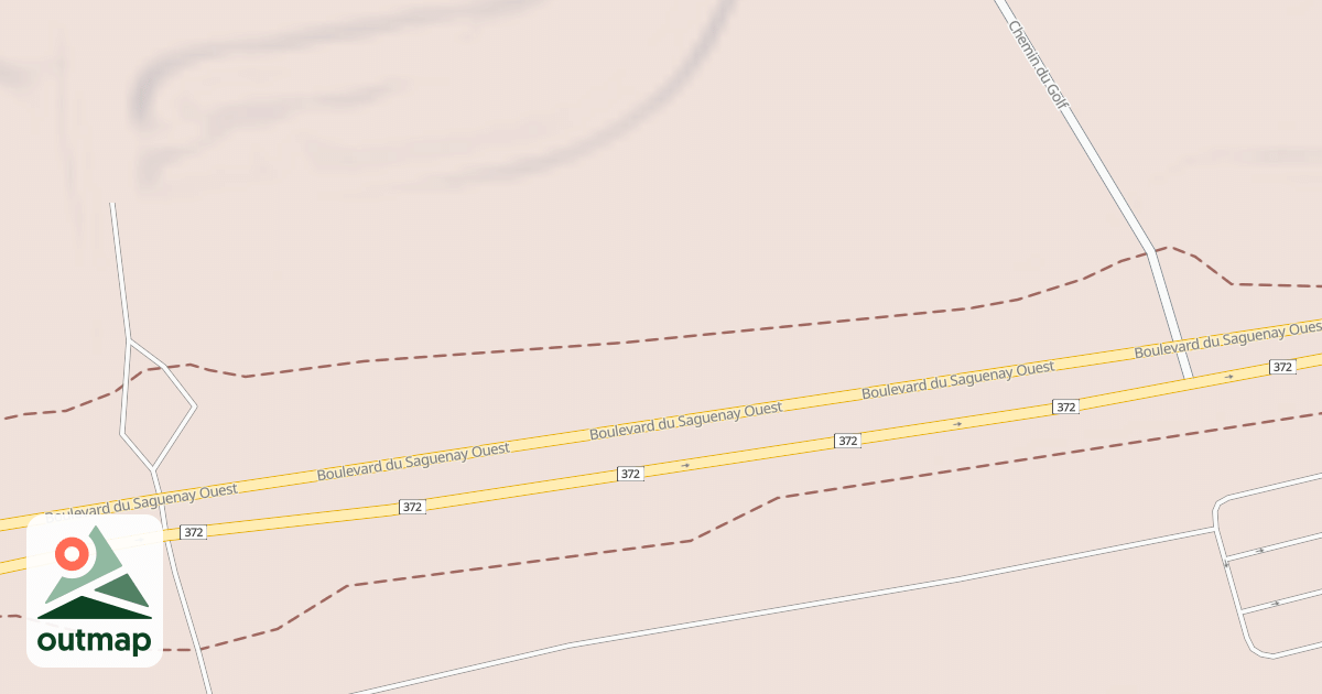 Map of Saguenay Quad Trails 35