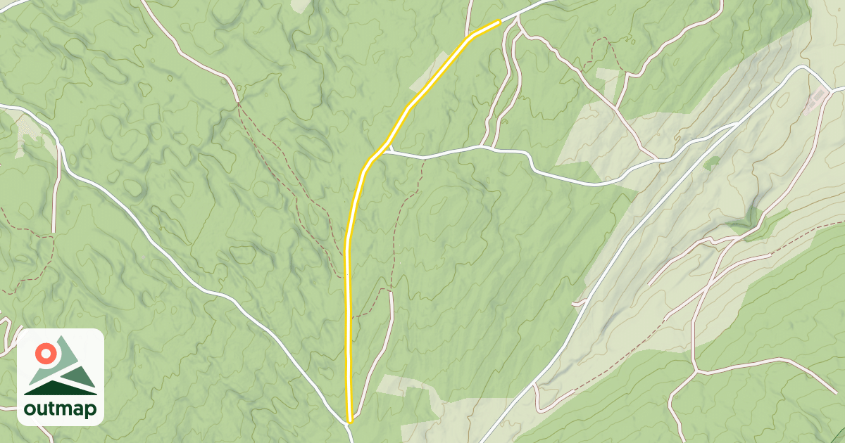 Map of Route des Leuses