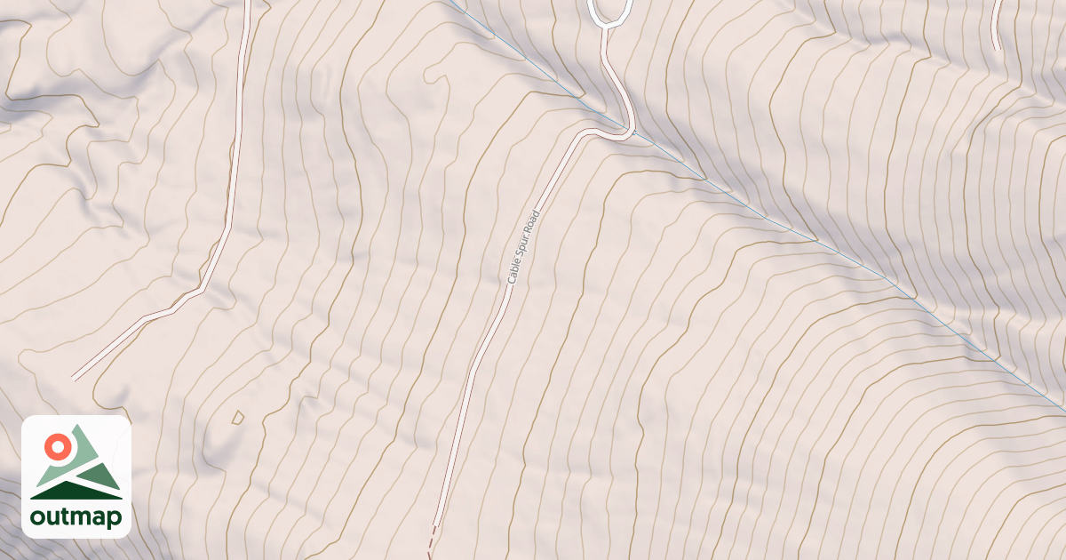 Map of CABLE SPUR