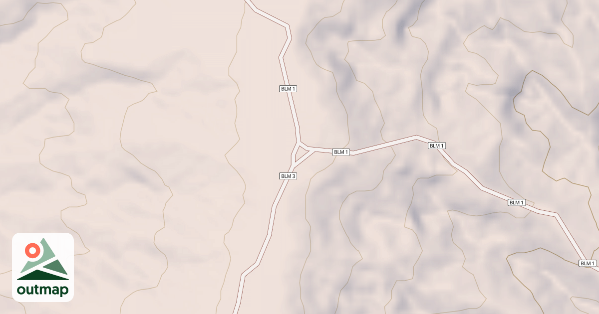 Map of BLM National GTLF Public Motorized Roads 20ff4ef3-9e1c-464f-8d76-a366388750c5