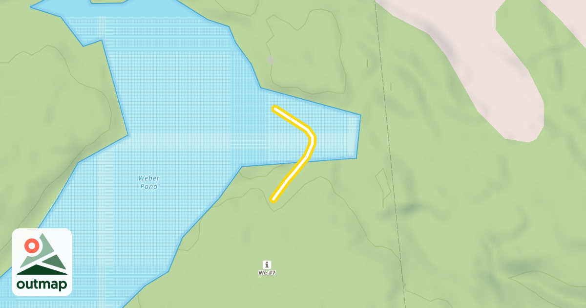 Map of #1 Weber Trail Middle