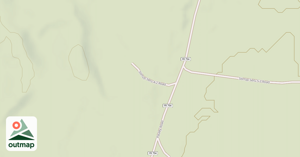 Map of STIRRUP SERU 4-2