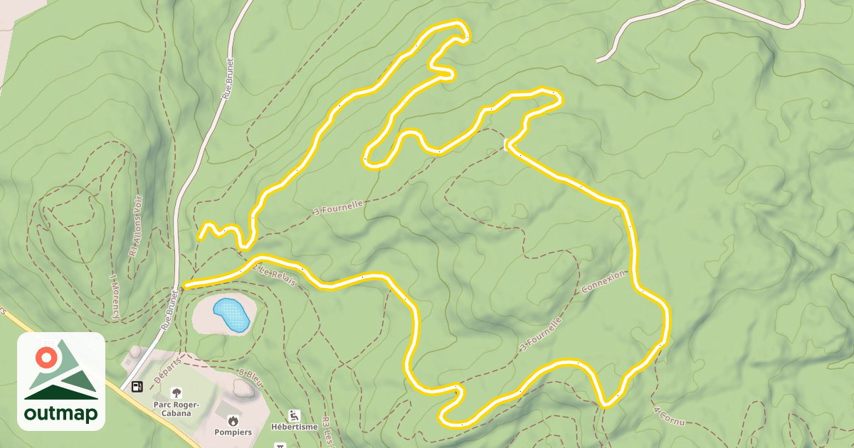 Map of 2. Achigan