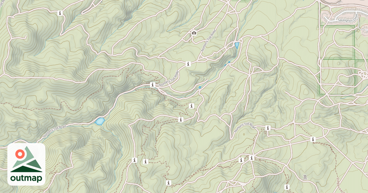 Map of HORIZON HILLS TRAIL