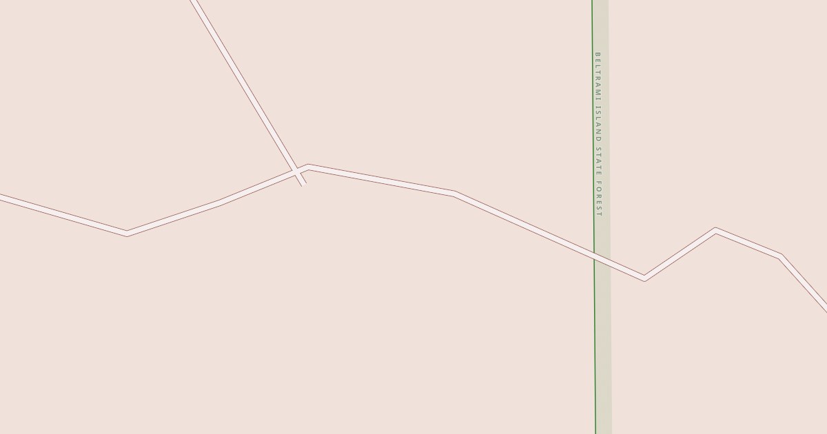 Map preview of Warroad/Roseau Trails