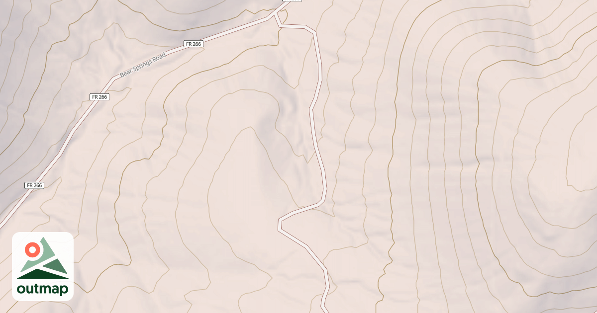 Map of USFS Motor Vehicle Use Map Roads {0083F103-0118-4C71-B83D-33497166942B}