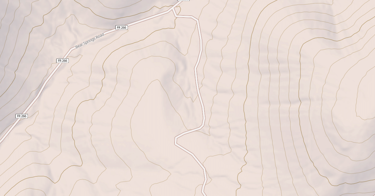 Map preview of USFS Motor Vehicle Use Map Roads {0083F103-0118-4C71-B83D-33497166942B}