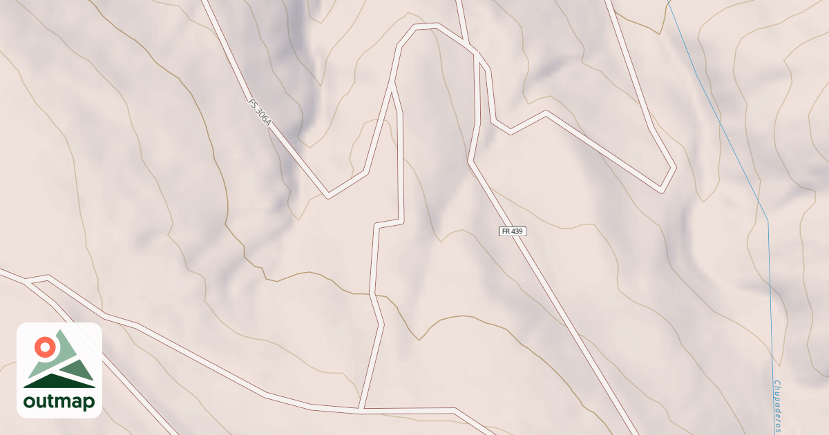 Map of USFS Motor Vehicle Use Map Roads {A3B02D0E-3DBF-4533-B761-5FD8417D0589}