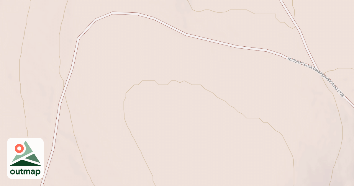 Map of USFS Motor Vehicle Use Map Roads {D2FFC268-D702-4971-B6D3-E125A6FDE634}