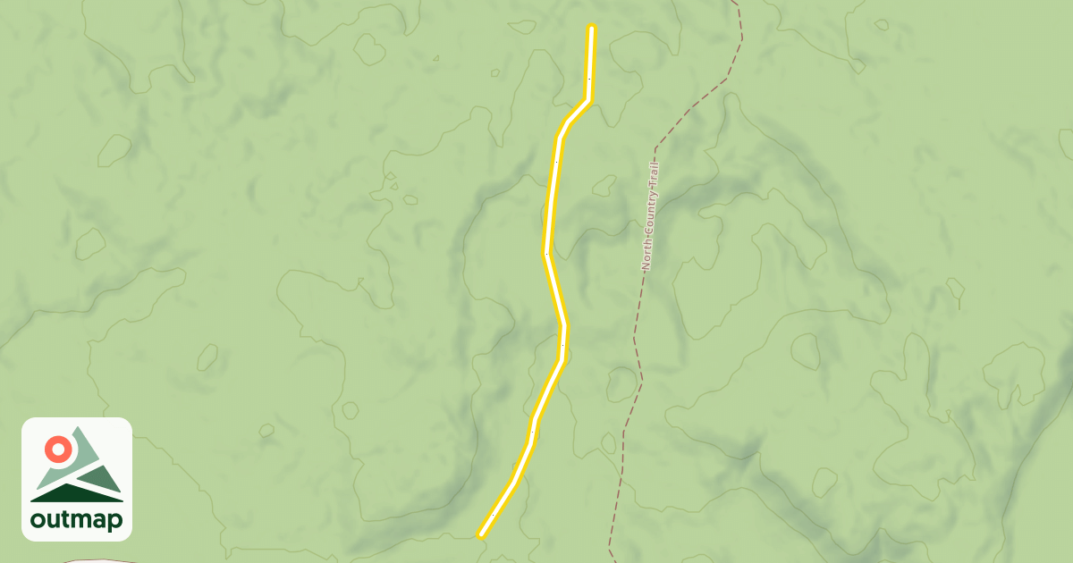 Map of Drummond Ski Trails