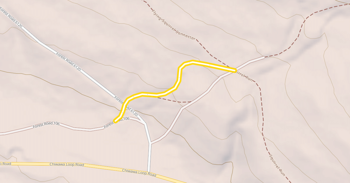 Map preview of Squirrel Run