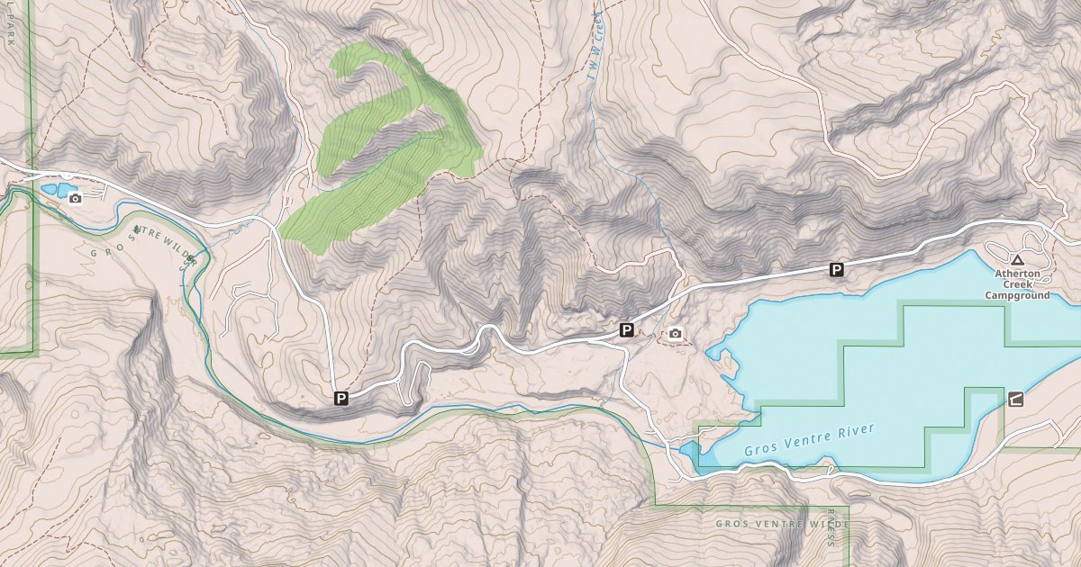 Map preview of GROS VENTRE