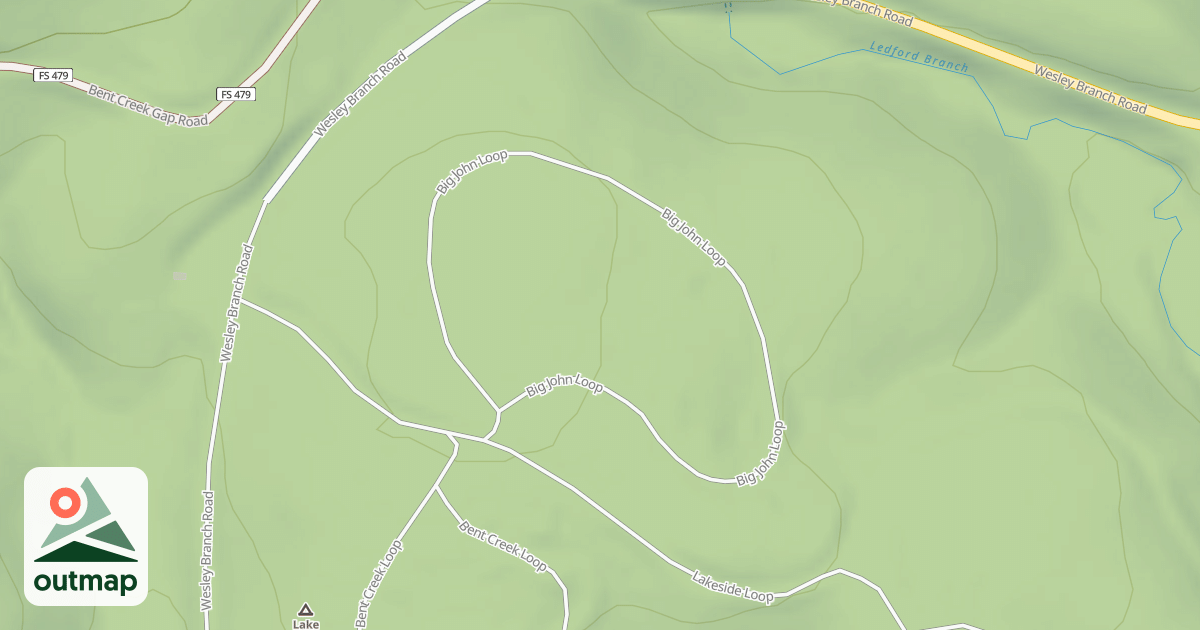 Map of BIG JOHN LOOP