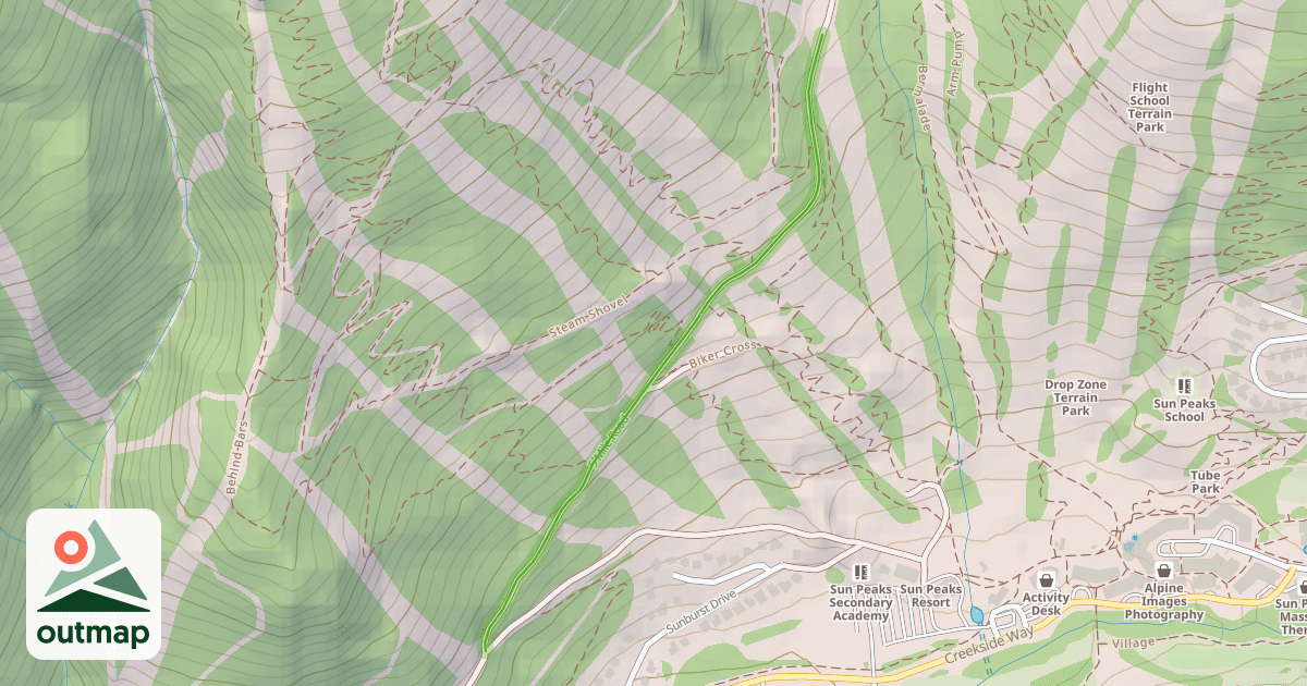 Map of 5 Mile Road