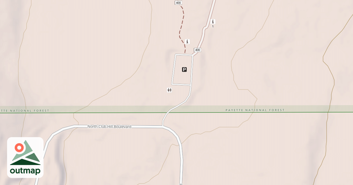 Map of BEAR BASIN TRAILHEAD