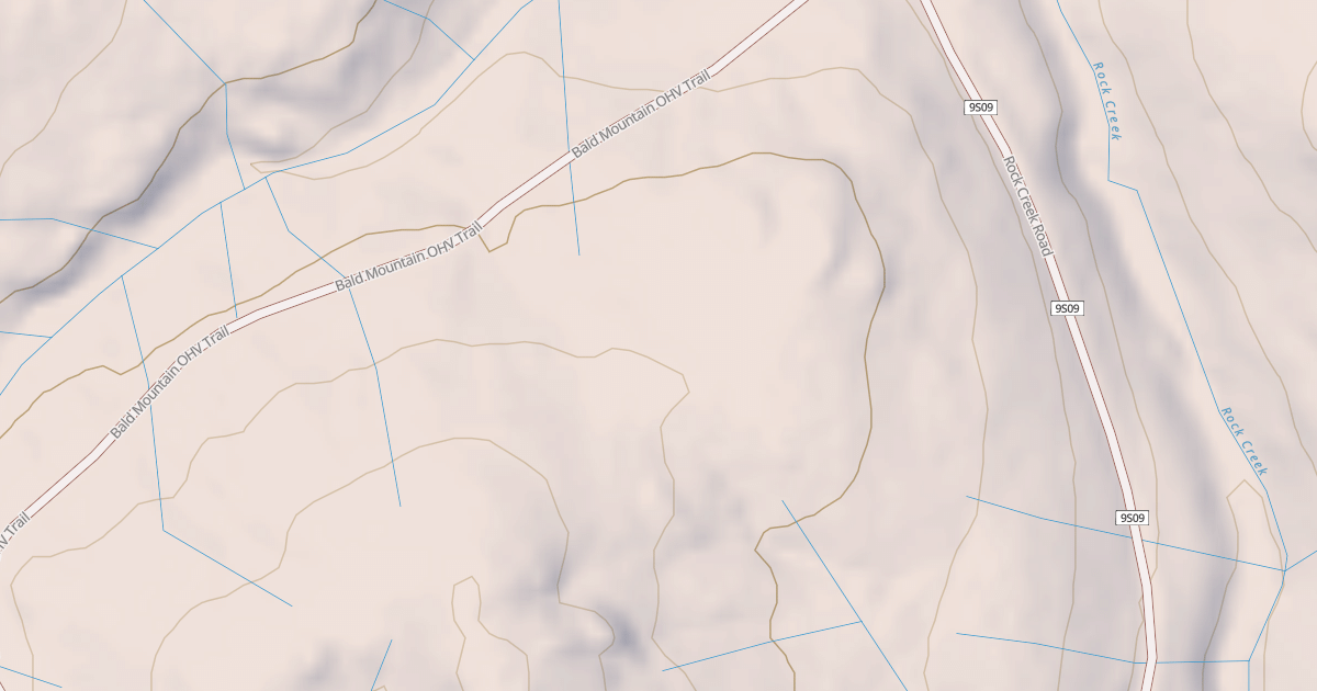 Map preview of Bald Mountain T1