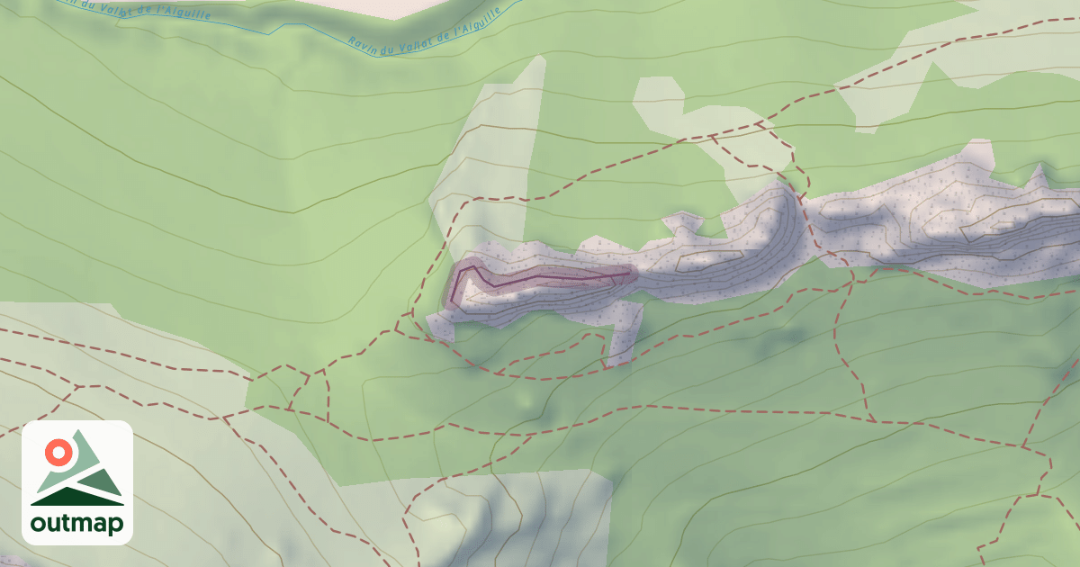 Map of Climbing Site