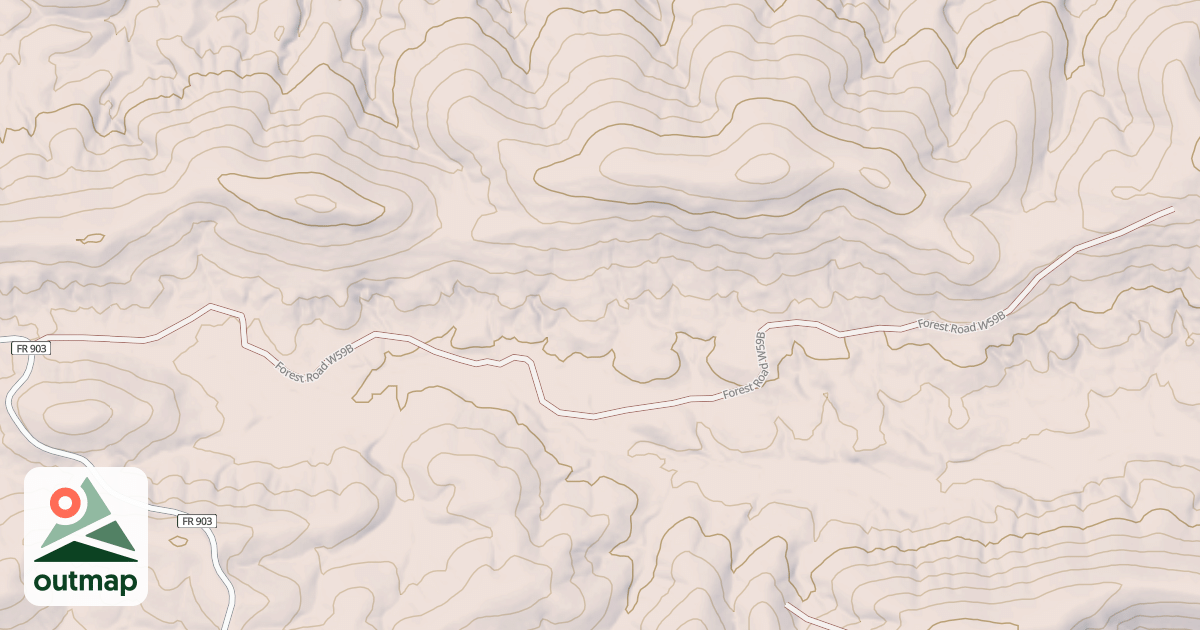 Map of SEABOURNE HOLLOW