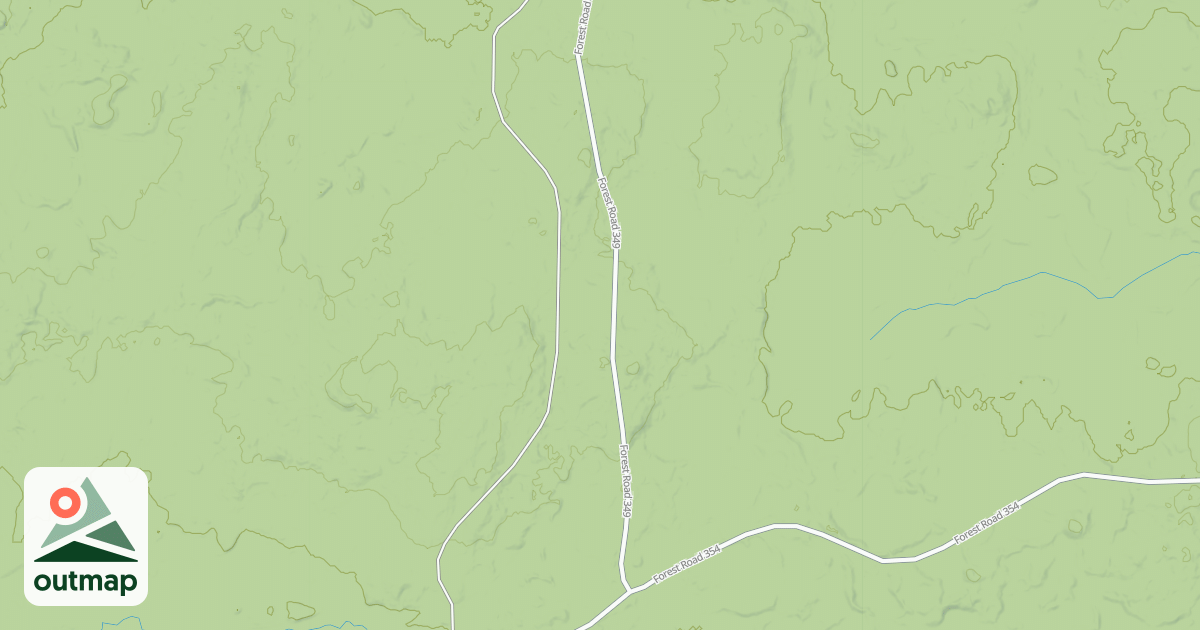 Map of FR 349