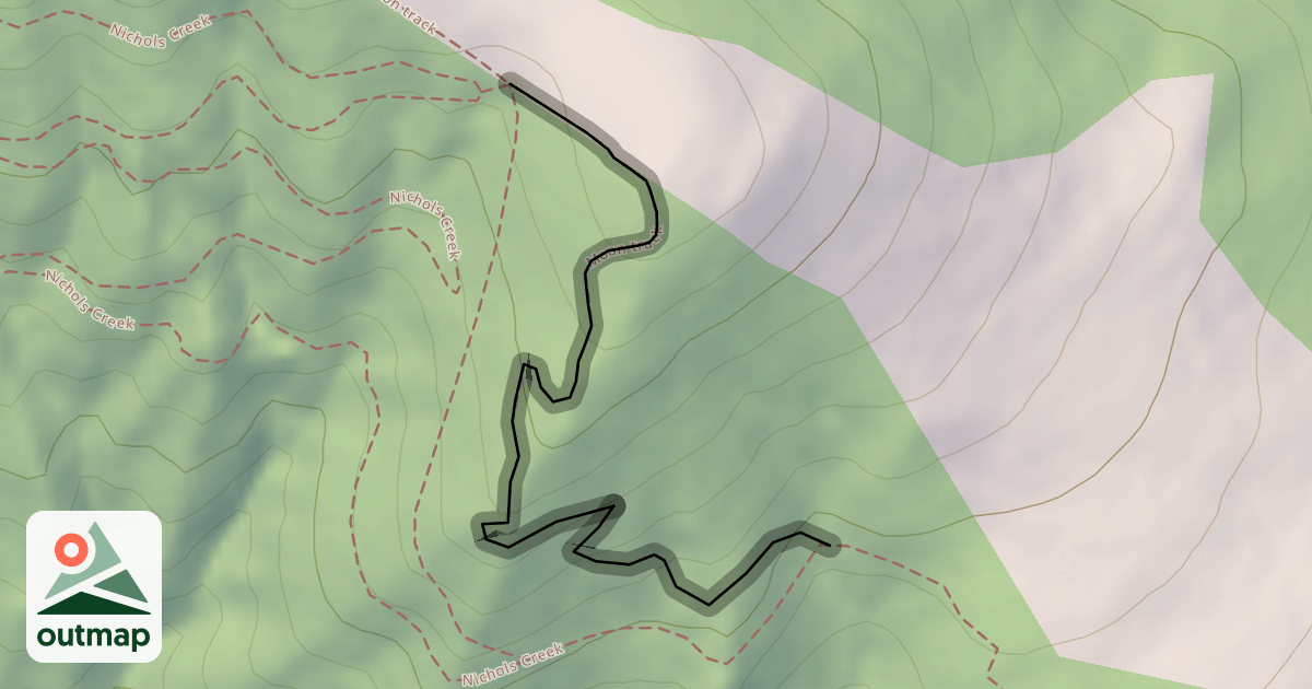Map of Moon track