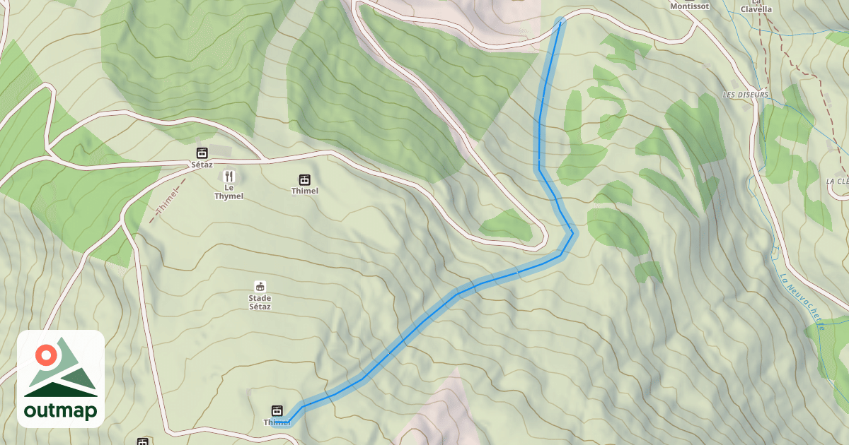 Map of Blaireau