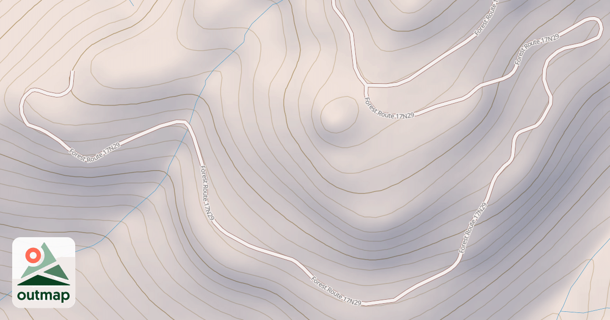 Map of FALL CREEK
