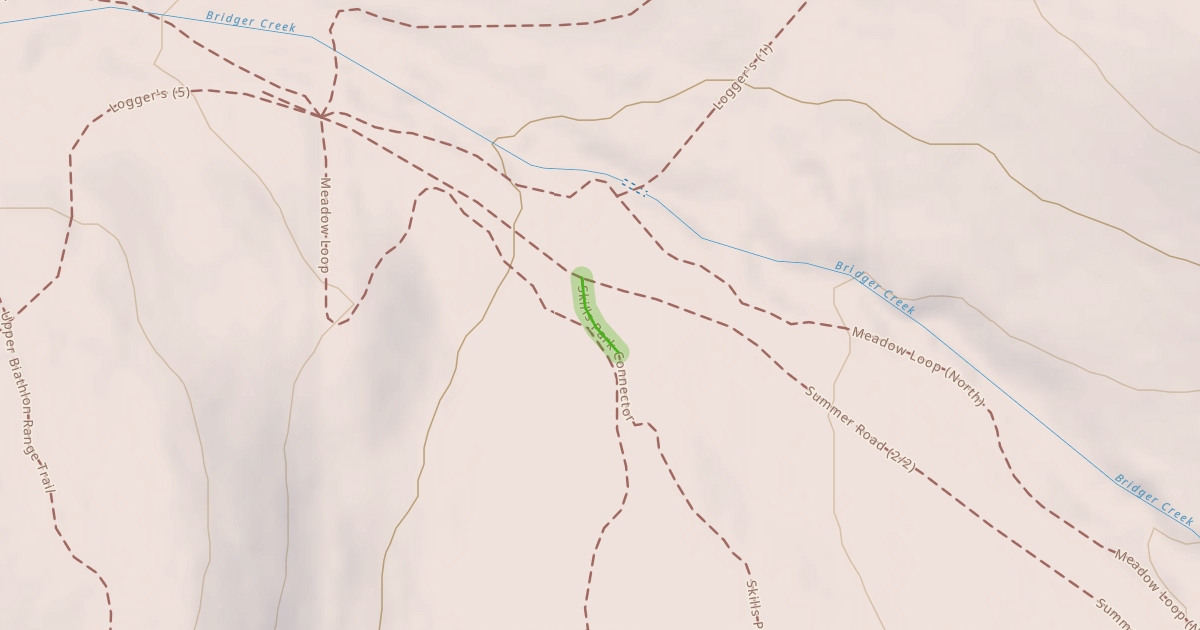 Map preview of Skills Park Connector