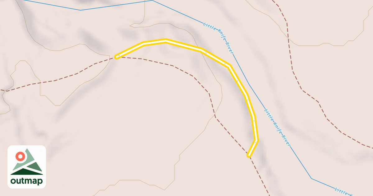 Map of Korkki Nordic Trails