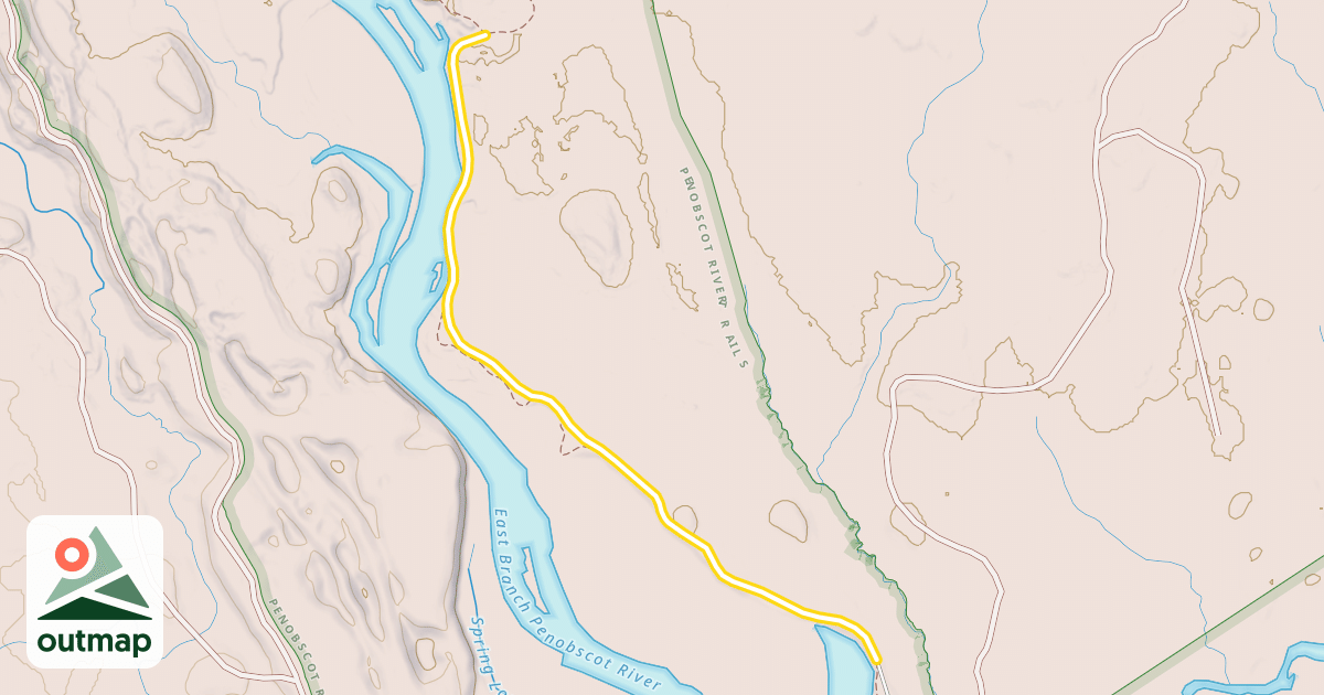 Map of Silver Maple Trail