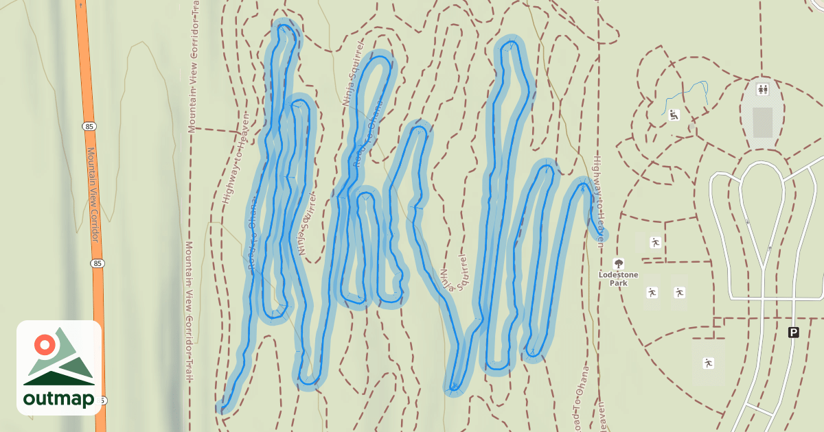 Map of Road To Ohana