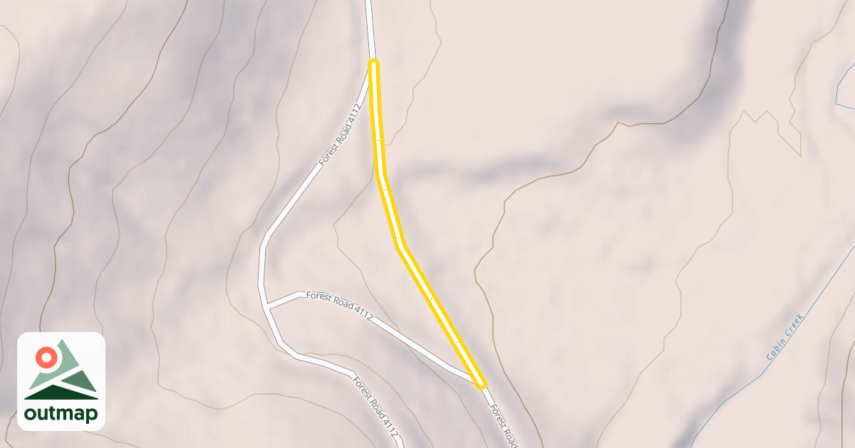 Map of Forest Road 41