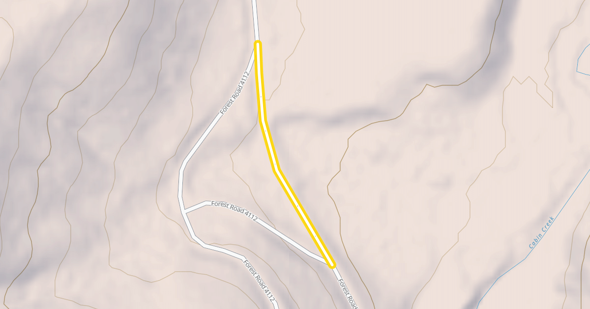 Map preview of Forest Road 41