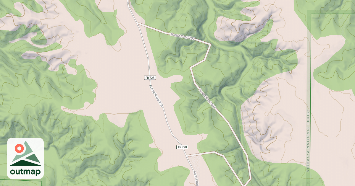 Map of 207