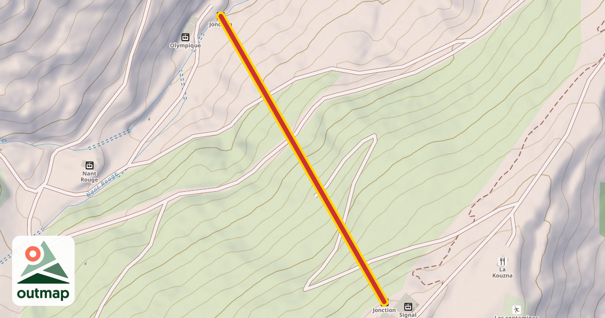 Map of Jonction