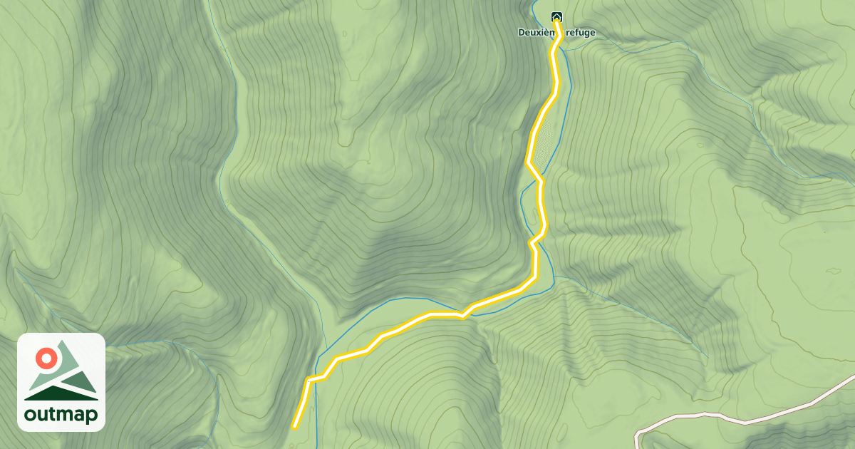 Map of Sentier de la rivière